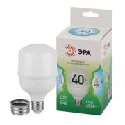 Лампа светодиодная ЭРА GREEN LINE LED POWER T 80-40W-840-E27/E40 GL колокол яркий белый свет 1/100
