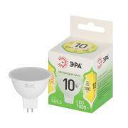 Лампочка светодиодная ЭРА GREEN LINE LED MR16-10W-830-GU5.3 GL софит теплый белый свет (10/100)