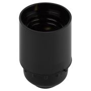 Патрон ЭРА Е27 подвесной бакелит черный без наклейки групповая упаковка 50 шт