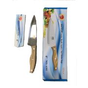 Нож кухонный 28см КМ6101, нержавеющая сталь, деревянная ручка. арт 26006 GOODSEE