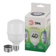 Лампа светодиодная ЭРА GREEN LINE LED POWER T 80-40W-865-E27/E40 GL колокол холодный белый свет 1/30