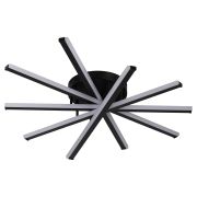 Светильник потолочный светодиодный Rivoli Aurora 6181-201 LED 110 Вт 3000-6000К чёрный с пультом