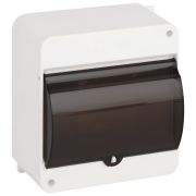 Корпус пластиковый навесной ЭРА SIMPLE КМПн 1/6 IP30 прозрачная крышка белый