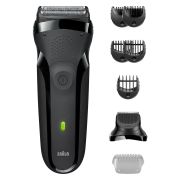 Электрическая бритва Braun S3 300BT черная сухое бритье с триммером для бороды тип 5408