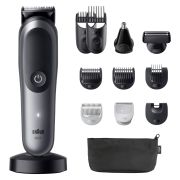 Триммер электрический Braun S7 AIO7560 универсальный 13в1 с косметичкой черный/серый графит тип 5807