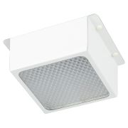 Светильник светодиодный ЭРА DVO21-06-O-4K80-5 6Вт 4000K 500Лм Домино белый грильято 100х100 Опал