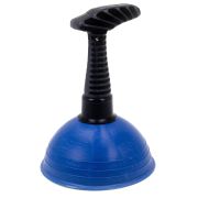 Вантуз для унитаза и раковины ПРЕМИУМ резиновый 230 мм с пластиковой ручкой 125*125*230 мм