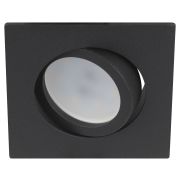 Встраиваемый светильник алюминиевый ЭРА KL87 BK SET 5 MR16/GU5.3 черный набор 5шт