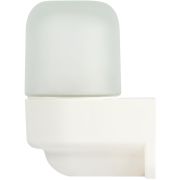 Светильник ЭРА НББ 01-60-003 для бани и сауны полиамид/стекло угловой IP65 E27 max 60Вт белый НПБ400