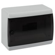Корпус пластиковый навесной ЭРА COMFORT ЩРН-П-8 IP41 прозрачная крышка белый
