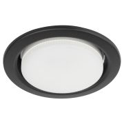 Светильник встраиваемый ЭРА KL35 SBK (к) Set 10 под лампу GX53 черный матовый с термокольцом набор 10 шт