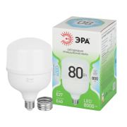 Лампа светодиодная ЭРА GREEN LINE LED POWER T120-80W-840-E27/E40 GL колокол яркий белый свет 1/30