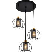 Светильник подвесной (подвес) Rivoli Adelaida 5108-203 3хЕ27 60 Вт лофт-кантри