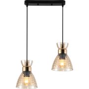 Светильник подвесной (подвес) Rivoli Iris 9186-302 2хЕ27 60 Вт модерн