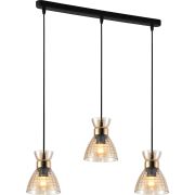 Светильник подвесной (подвес) Rivoli Iris 9186-203 3хЕ27 60 Вт модерн