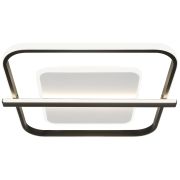 Светильник потолочный светодиодный ЭРА Модерн Franco CLL-1-107W 3K-6K RC BK с ДУ черный