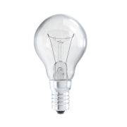 Лампа ДШ 230-60 Е14, шарик, прозрачная /Саранск/100