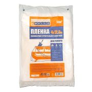 Пленка полимерная строительная защитная 50м3, 4х12,5м (ПНД) 4WALLS SMC001E 1/50