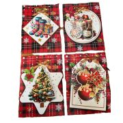 Пакет подарочный новогодний 26х32х10 см 3D DV-BK10273M 1/12