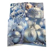 Пакет подарочный новогодний 31х40х12 см RQ-995 1/12