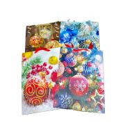 Пакет подарочный новогодний 31х40х12 см ZY-819 1/12