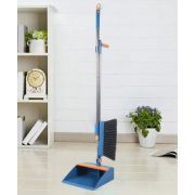 Комплект для сухой уборки совок(зубчики д/очистки ворса)+ щетка поворот. с длинной метал. руч. №6813