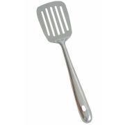Лопатка из нержавеющей стали кухонная с прорезями железная 25,5см