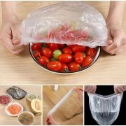Растягивающиеся пакет-крышка для посуды в наборе 100штук, для тарелок до 22см KRT-5664