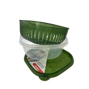 Контейнер пластиковый с ситом 22*22*10см  №22-24