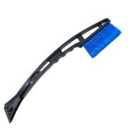Щетка для снега синяя 48см скребок. каждый день