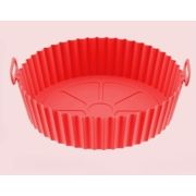 Силиконовая форма с ручками для выпечки Ø 17см, h 5см