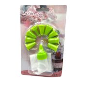 Кондитерский силиконовый мешок, с насадками 10шт, 24см CAKE DERATOR