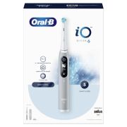 Электрическая зубная щетка ORAL-B iO Series 6/iOM6 Grey с насадками 4 шт