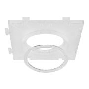 Закладная платформа ЭРА KL114 WH для светильников встраиваемых D 90 мм белая