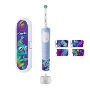 Электрическая зубная щетка ORAL-B Vitality Kids D103.413.2 Chameleon тип 3708 + 2 насадки с дорожным футляром