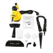 Пароочиститель 5 насадок, ёмкость 350мл, питание от сети 220-240V Steam Cleaner А001