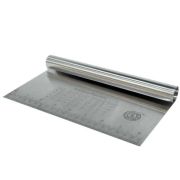 Шпатель кондитерский металлический 22см., с разметкой