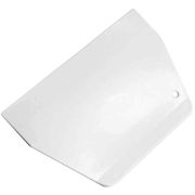 Шпатель кондитерский 150мм мягкий белый пластик