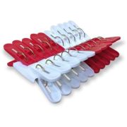 Набор прищепок. Бельевые пластиковые (1уп.- 20шт) NCD-925