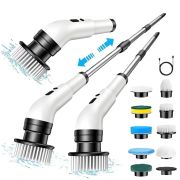 Электрическая щетка для уборки 9 в1, 25w, 9 насадок, телескопическая ручка, 90min работы