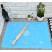 Силиконовый коврик для раскатки теста 45*65см