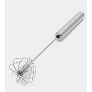 Венчик для взбивания полуавтомат, нажимной, нержавеющая сталь