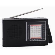 Радиоприемник AM/FM/SW 1-6/Bluetooth-динамик  с зарядкой от солнечной батареи KSST TW340/K-340