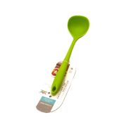 Половник кухонный, силикон 21*6,5 см, цвета микс зеленый/синий/красный ST-1079 1/240