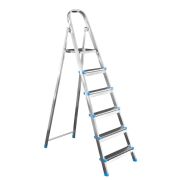 Стремянка стальная 6 ступеней до 120кг., 3,3м*0,49м, ширина ступени 80мм, ЯРУС арт 122206