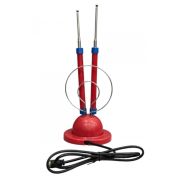 Антенна ТВ CHACHI комн. всеволновая, пассивная  (МВ+ДМВ 2 кольца) NO168-2