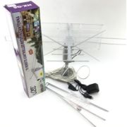 Антенна уличная активная телевизионная, всеволновая, кабель18м HX-Q6