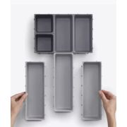 Лоток для столовых приборов раздельный,  пластик плотный 7 отсеков А555