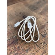 Кабель USB (m)-microUSB (m)  0,9м 2.4A ПВХ белый GH39-01578B